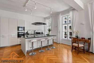 Opernblick! Repräsentative Altbau-Eckwohnung mit TOP-Verkehrsanbindung u. Infrastruktur