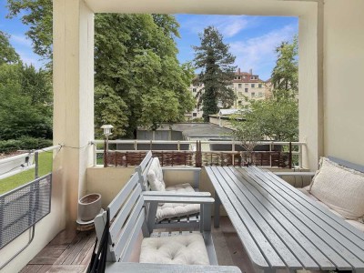 Direkt am Maschsee, großer Balkon, 3 Zimmer – Wohnen in Traumlage der Südstadt