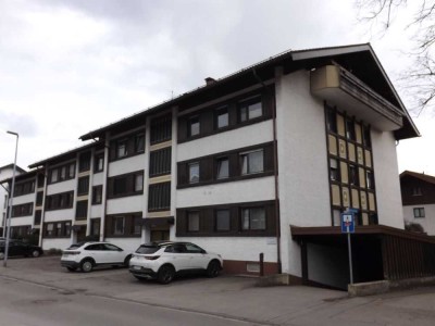 1-Zimmer- Wohnung in Sonthofen: zentral, gepflegt, teilmöbliert
