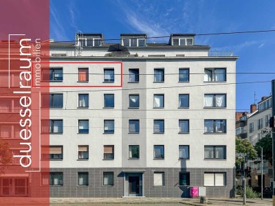 Unterbilk: Solide Investition, schönes Zuhause – 3 Zimmer im Herzen der Stadt.