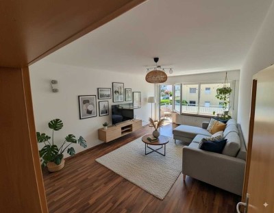 Stilvolle 2-Raum-Wohnung mit Balkon und Einbauküche mit Stellplatz