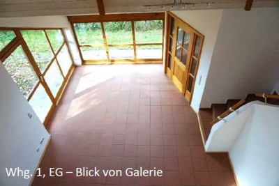 Großzügige helle 2-Etagen-Wohnung mit Garten in Buch a. Erlbach