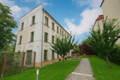 Hochwertiges Stadthaus in Gohlis-Süd mit Kamin, Terrasse mit Garten und Stellplatz