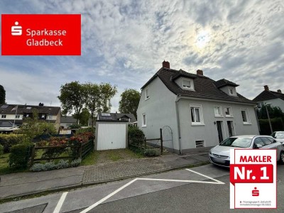 Charmante Doppelhaushälfte mit großem Garten in Gladbeck-Brauck!