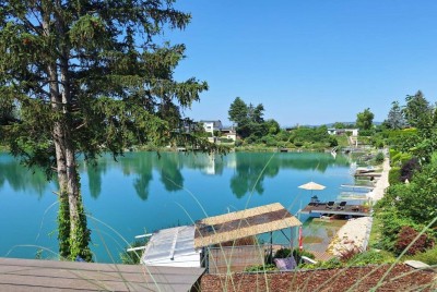 Wohnen im Niedrigenergie-Haus am See an der Wiener Stadtgrenze (Eigengrund)