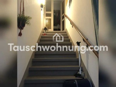 Tauschwohnung: 3 Raumwohnung mit eigenem Treppenaufgang im Hechtviertel