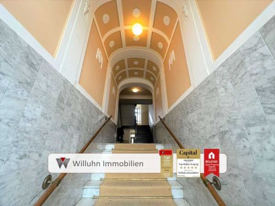 Bezugsfrei! Hochwertige 4-Raumwohnung | Balkon und Loggia | 130 m² Wohnfläche