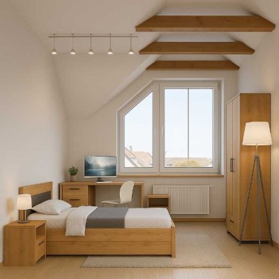 2er-WG mit All-Inclusive-Komfort – Vollmöblierte Zimmer inkl. Küche, Internet  und  Stel