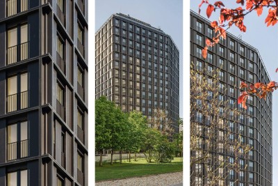 Erstbezug in den DC Flats – Smarte 1 1/2-Zimmer-Wohnung – zu mieten in 1220 Wien