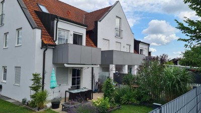 Attraktive 3-Zimmer Wohnung mit Terasse und Garten am Ortsrand in Mainburg