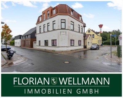 Nordenham | Zentral gelegenes Mehrfamilienhaus bestehend aus 4-6 Wohneinheiten und einer Garagen