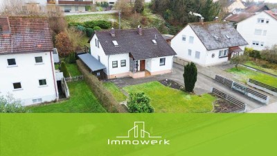 Familienfreundliches Einfamilienhaus mit großem Potential in Kellmünz an der Iller!