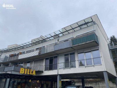 Kleinwohnung mit Balkon und Garage, Nähe LKH