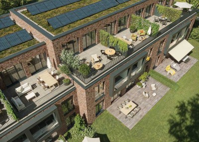 Exklusive Maisonettewohnung mit unverbaubarem Biotopblick