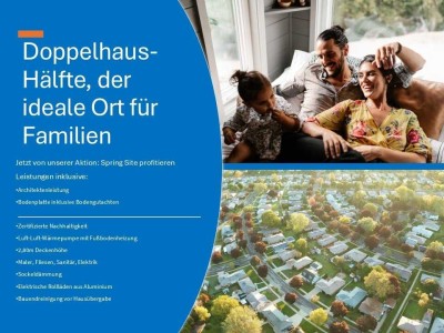 Doppelhaushälfte von OKAL; DAS DOMIZIL FÜR FAMILIEN UND PAARE