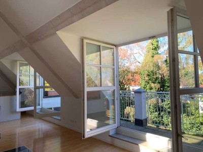 3,5 Zimmer Dachgeschoss-Maisonette in Harlaching