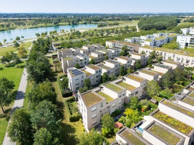 Helles Reihenhaus direkt an Park und See