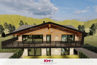 Nur mehr eine Wohnung verfügbar! VORANKÜNDIGUNG! Projektiertes Luxus-Chalet, Wohnungen in 4-Familien-Chalet, mit Zweitwohnsitz-/Freizeitwohnsitzwidmung in Hochkrimml - Zillertalarena