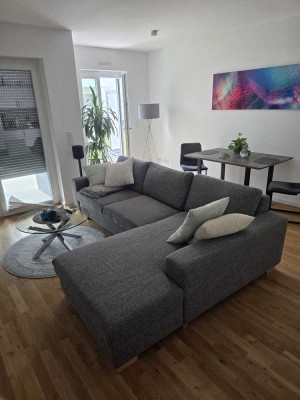 Moderne 2-Zimmer-Wohnung mit Terasse und Einbauküche