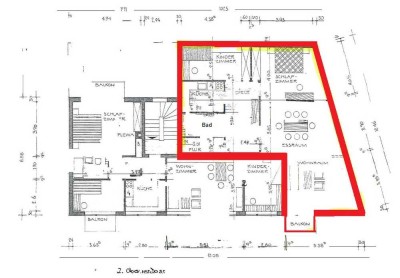 Komplett renovierte helle 3 ZKB mit kleinem Balkon mitten in der City von Frankenthal