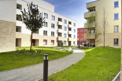 Zuhause mit Garten – 3-Zimmerwohnung im grünen Genossenschaftsquartier am Ryck