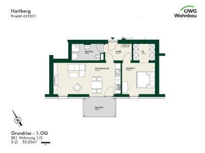 PROVISIONSFREI - Hartberg - geförderte Miete - 2 Zimmer