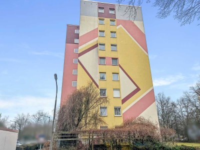 Vermietetes 1-Zimmer-Appartement mit ca. 33 m² in Nürnberg/ Zerzabelshof