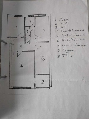 Kernsanierte 3-Zimmer-Wohnung in zentraler Lage