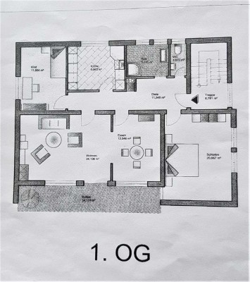 4-Zimmer Wohnung mit Balkon in Hillscheid, 1. OG