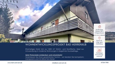 Projektchance in Bad Herrenalb - Umwandlung eines ehemaligen Hotels in Wohnraum