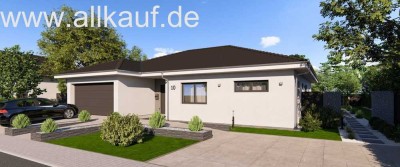 Das Lifetime-Bungalow von Allkauf American-Style inkl. Grundstück