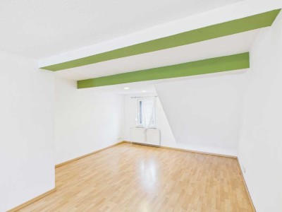 Frechen, 91 qm Wohn/Nutzfläche, Maisonette-Wohnung, Süd-Balkon im Herzen der Innenstadt 3 D Rundgang