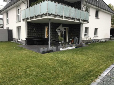 3-Raum-Luxus-EG-Wohnung mit EBK in Wendschott. 30qm Keller, 2 Parkplätze, Garten&Terrasse, Sackgasse