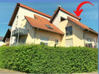 Schöne 3-Zimmer-Maisonette-Wohnung mit Dachterrasse in Freigericht