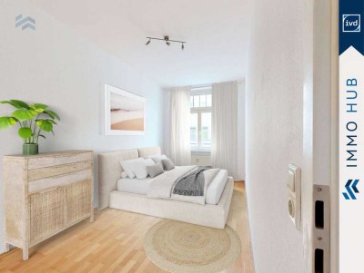 ++ 5,6 % Rendite erzielbar: Bezugsfreie 2-Raum-Wohnung im schönen Gohlis ++