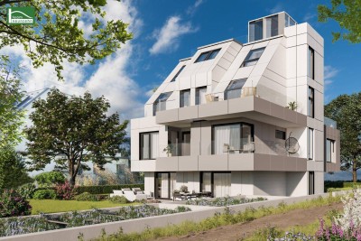 Exklusiv! Ihre eigene Neubau-Stadtvilla mit 3 Luxus-Wohnungen im Grünen! Garage!