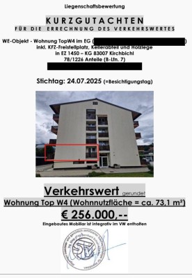 Verkaufe helle 3 Zimmer-Wohnung in Kirchbichl