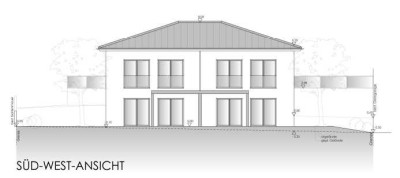 Moderne Neubau-Doppelhaushälfte KfW 40 in Schönberg