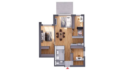 SIEDLUNG ERLAHOF 49 - Genossenschaftswohnung mit Kaufoption Top 4