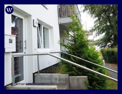 Maisonette/Reihenhausart mit eigenem Eingang, Terrasse mit Blick ins Grüne, Einbauküche, renoviert