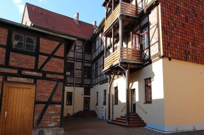 Auf gute Nachbarschaft - im historischen Fachwerkhaus in Quedlinburg wohnen!
