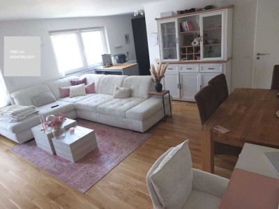 Traumwohnung in Traumlage! Top schicke 2-Zi.-Whg.-Neubau-2018- 1.OG- mit großem BLK-Lehrhöfer!
