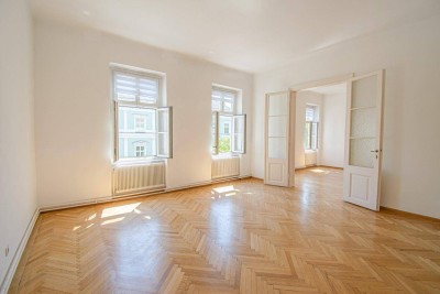 Altbaucharme trifft Toplage: Lichtdurchflutete 3-Zimmer-Wohnung!