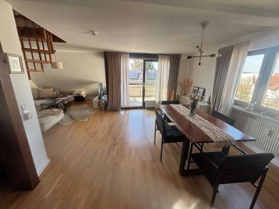 Schöne Maisonette-Wohnung mit Terrasse und Tiefgarage – ideal für 1–2 Personen
