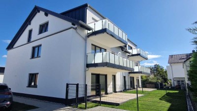 Luxus,Energieeffiziente Neubauwohnung mit großem Süd-West-Balkon und EBK,Egelsbach S-Bahn