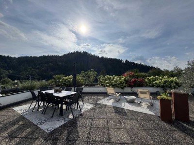 **RESERVIERT** - kernsanierte Terrassenwohnung in Gernsbach für Genießer