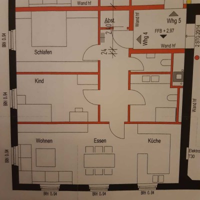 2,5 Zimmer Wohnung zu vermieten in Krumbach (Tettnang)