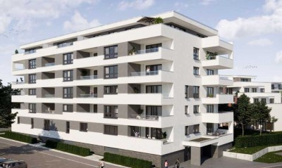 Sonnige NEUBAU-WOHNUNG mit TOP Einbauküche