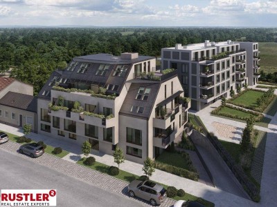 Wohnen beim Wasser - südseitige Gartenwohnungen mit 2 Bädern in begehrter Grünruhelage!