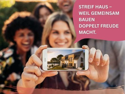 � "Tür an Tür und doch unabhängig - Ihre DHH für mehr Freiraum."